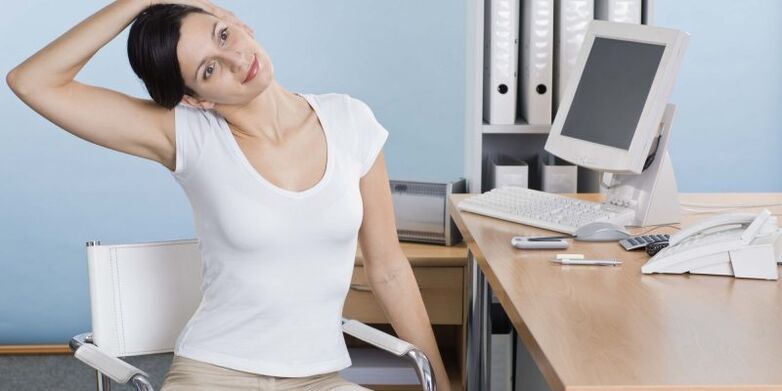 ľahké cvičenia na cervikálnu osteochondrózu